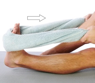 How To Do Lying Big Toe Stretch Front