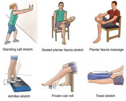 stretch for planters fasciitis