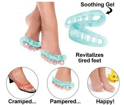 Toe Separator Socks by Stretch; Toe Spacer Foot Alignment Sock for Bunion  Relief